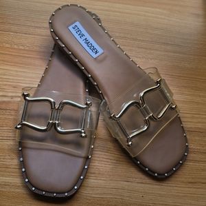 Steve Madden Alita sandal in clear size 6.5